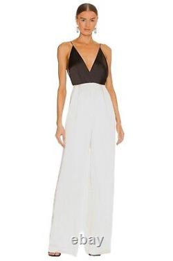 Ronny Kobo Nole Jumpsuit in Black & Ivory Small New Nwt Women's Dressy Outfit