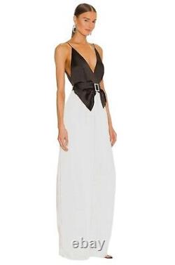 Ronny Kobo Nole Jumpsuit in Black & Ivory Small New Nwt Women's Dressy Outfit