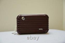 SEALED! New RIMOWA Eva Air Business Class Amenity Travel Kit in Red Burgundy