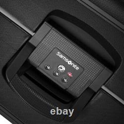 Samsonite S'Cure 28 Zipperless Spinner Luggage Black + Luggage Accessory Kit