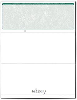 Secure Form #1000 Blank Business Voucher on Top Green Classic 1000 Sheets