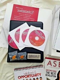 Send Out Cards Start Up Kit Business New DVD Training Work Book Pins Cards $300