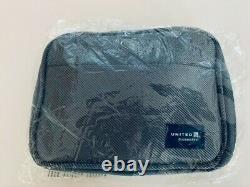 Set Of 20 United Airlines Business/first Class Amenity Kits Plus 8 Coasters