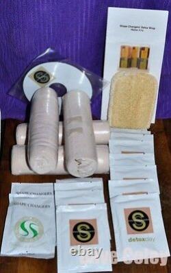 Shape Changers Deluxe Clay Body wrap Kit Lose inches Salon results at home NEW