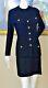 St. John Black Ribbed Knit 2 Piece Outfit Work/office Dress Size 4 S