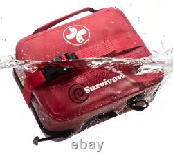 Surviveware Waterproof First Aid Kit For Kayak, Boating, Backpacking, Snow And W