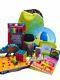 Travel Activity Bag Kit Keep Kids Busy On The Go 6yo & Up, Backpack, 16pc Bundle