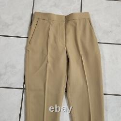 Trousers pants Chino capris fashion dress solid designer outfit BURBERRY NEW