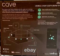 Veho Cave Smart Home/Business Wireless Security Alarm System Starter Kit with Hu