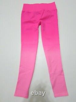 Victoria Secret Pink TIE DIP DYE LOGO PULLOVER SWEAT SHIRT LEGGING PANT M L SET