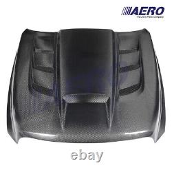 Viper Heat Extractor Style Carbon Fiber Hood for 09-19 Dodge Ram 1500 AERO