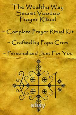 Wealthy Way Voodoo Prayer Ritual Kit Wealth Success Business Money Investment
