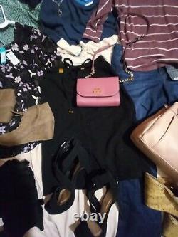 Women's FULL OUTFIT SETS, 17 ITEMS! Ladies Holiday Casual, shoes, purses, NEW