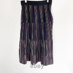 Yal New York Signature Womens Size M Medium Outfit 2 piece Top Skirt Black NWT