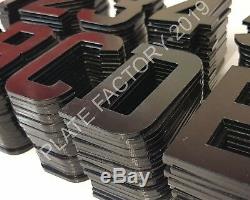 4d 3d Gel Upgrade Numéro Lettres Plaques Digits Gros Trousse Des Vrac Trade Business