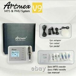 Artmex V9 Rotary Tattoo Pen Machine Maquillage Permanent Kit Sourcils De Tatouage Mts Pmu