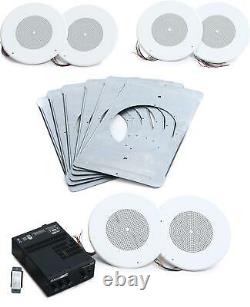 Atlas Sound Complete Business Music 70v Ceiling Speaker Kit