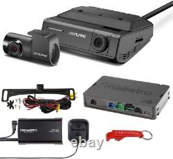 Caméra Dash Dvr-c320r Alpine, Module Maestro Rr, Kit De Sauvegarde Cam & Siriusxm Tuner