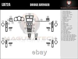 Convient Dodge Avenger 2008-2010 Large Wood Dash Trim Kit