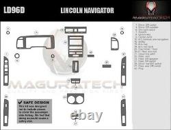 Convient Lincoln Navigator 2007-2014 4wd No Navigation Basic Wood Dash Trim Kit