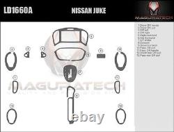 Convient Nissan Juke 2011-2014 Kit De Base En Bois Haut De Gamme Dash