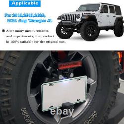 Déplacement De Plaque De Licence Support De Support De Support Pour Jeep Wrangler Jl Accessory