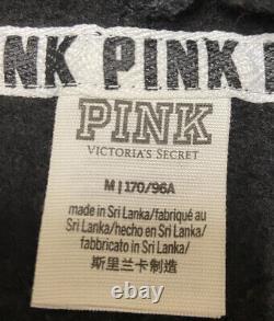 Ensemble Pink Victoria's Secret Sequin Bling Zip Hoodie et Joggers de taille M/s