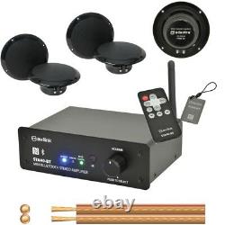 Haut-parleur Commercial Pa Amplificateur Système De Musique Kit Bluetooth Shop Cafe Business