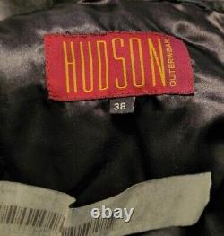 Hudson Vêtements De Dessus Veste Et Pantalons En Cuir Pour Hommes En Cuir Noir