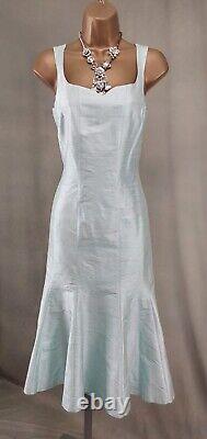 KIRSTEN KROG ? UK 8 Nouvelle robe et veste Aqua à £395 pour la tenue de la mère de la mariée.
