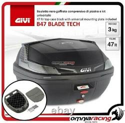 Kit Bauletto Givi B47blade Tech+piastra Piaggio Mp3 Business 500 122013