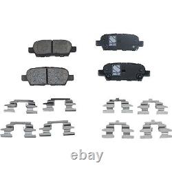 Kit de disques de frein avant et arrière et de plaquettes pour Nissan Sentra Juke 2011-2017