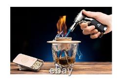 Kit de fumeur de cocktails avec torche Kit de fumeur de bourbon Kit de fumeur de whisky.