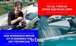 Kit de réparation de pare-brise DIY ou démarrer une entreprise Kit d'outils de réparation de fissures et d'éclats de roche