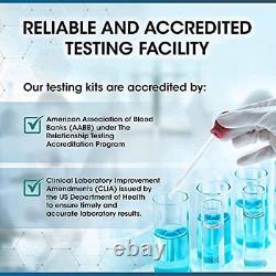 Kit de test de paternité rapide, frais de laboratoire inclus, résultats ADN en 2 jours ouvrables.