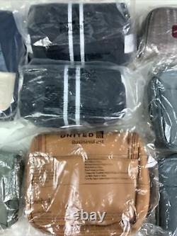 Lot De 17 United Airlines Business Class Amenity Polaris Kit Cowshed Nouveau