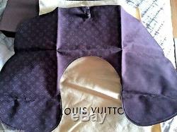 Louis Vuitton Traveler Kit Monogramme Cou Sommeil Masque De Cas Authentique LV Nouveau