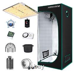 Mars Hydro Grow Tent Kit Complete 2.3x2.3ft Ts1000w Led Grow Light Dimmable Full
