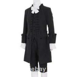 Nouveau Uniforme Colonial 17th 18th Century Colonial Costume Cosplay Homme Noir