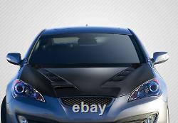 Pour 10-12 Hyundai Genesis Coupe 2dr Fibre De Carbone Dritech Rs-1 Hotte 113144
