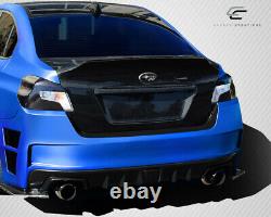 Pour 15-19 Subaru Wrx Carbon Fibre Nbr Concept Trunk 109935