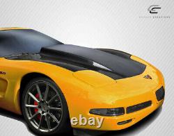Pour 97-04 Chevrolet Corvette C5 Carbon Fiber Dritech Cowl Hood 112920