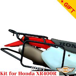Pour Honda Xr 400 Système De Bagages Rack Kit Xr400r Protecteur De Phare Motard, Cadeau