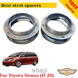 Pour Toyota Sienna Entretoises d'amortisseur arrière Kit de levage de suspension (11-20), livraison gratuite