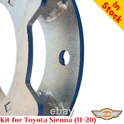 Pour Toyota Sienna : Entretoises d'amortisseur arrière, Kit de rehaussement de suspension avec entretoises d'amortisseur avant.