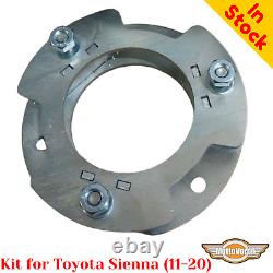 Pour Toyota Sienna Kit complet de levage de suspension Rallonges d'amortisseur arrière Entretoises de jambe de force