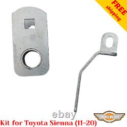 Pour Toyota Sienna : Rehausse de suspension, rallongeurs d'amortisseurs arrière, espaceurs de jambe de force avant et arrière.