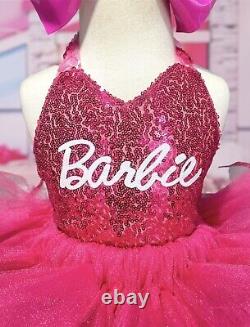 Robe Barbie pour soirée, tutu Barbie, tenue Barbie