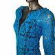 Robe Crochet Mode En Dentelle Invité De Mariage Outfit Bleu Royal Crayon Dres Course De Chevaux