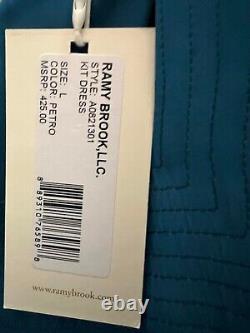 Robe mini carrée à encolure Ramy Brook Kit taille Large Neuf avec étiquette 425,00 $